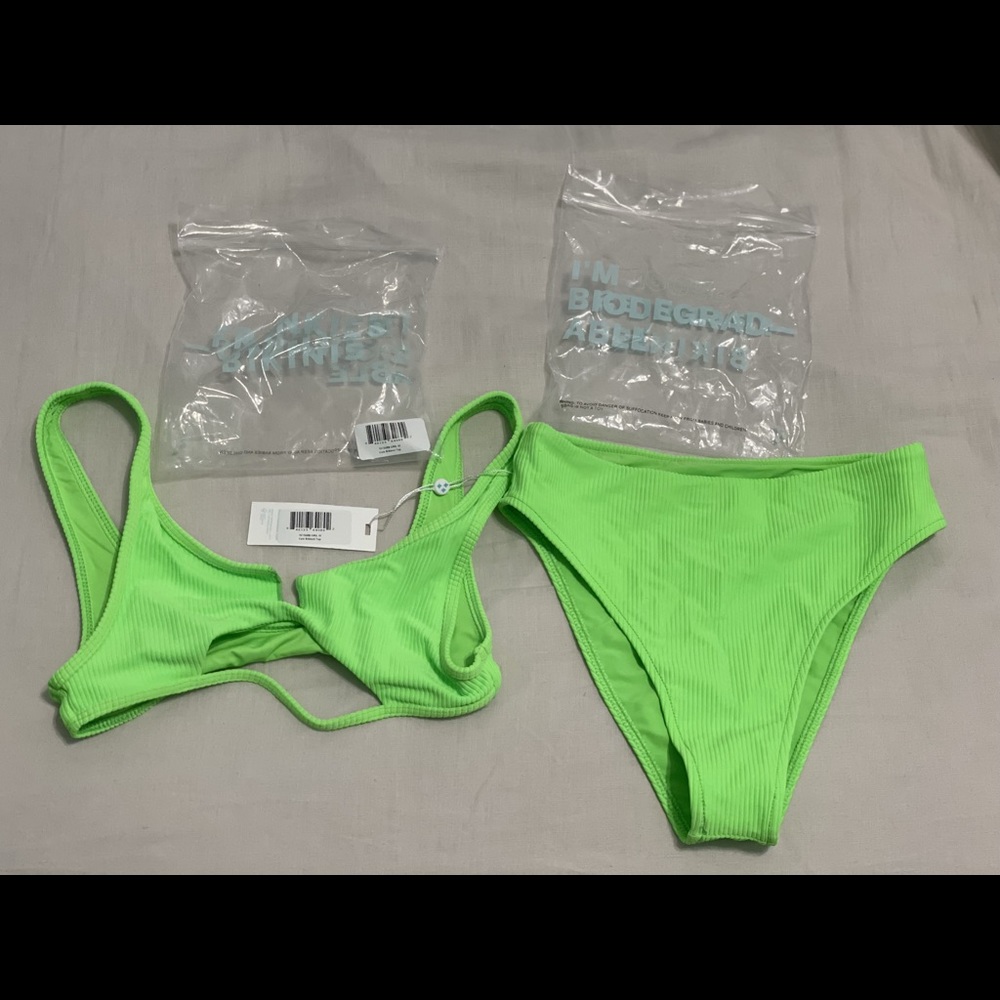 Frankie’s Bikini Set in Green Glow